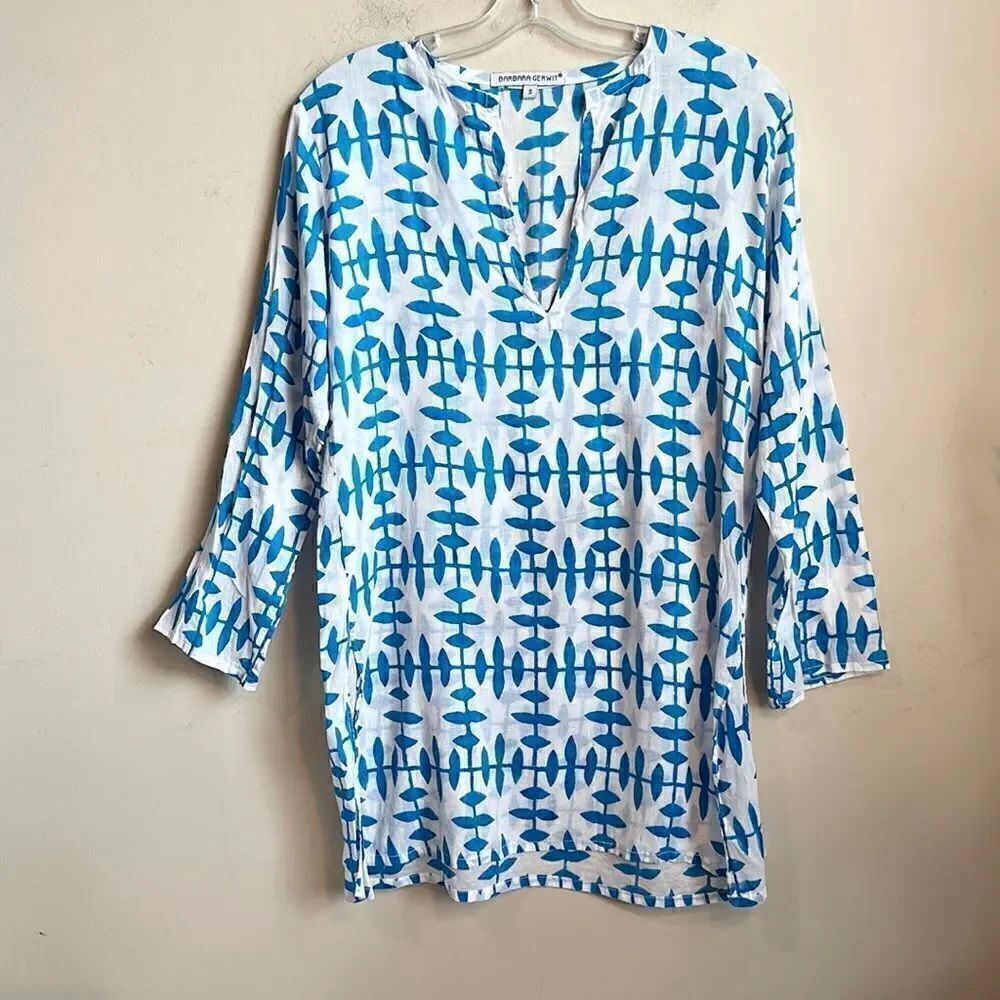 Barbara Gerwit Cotton Tunic Top S